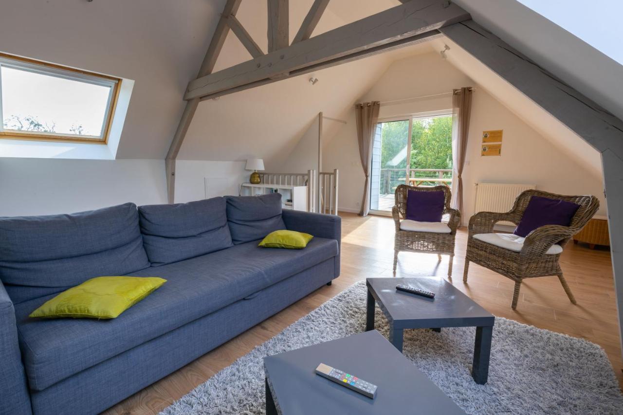 Appartement Des Grands Champs Avec Terrasse Saint-Aignan  Eksteriør billede